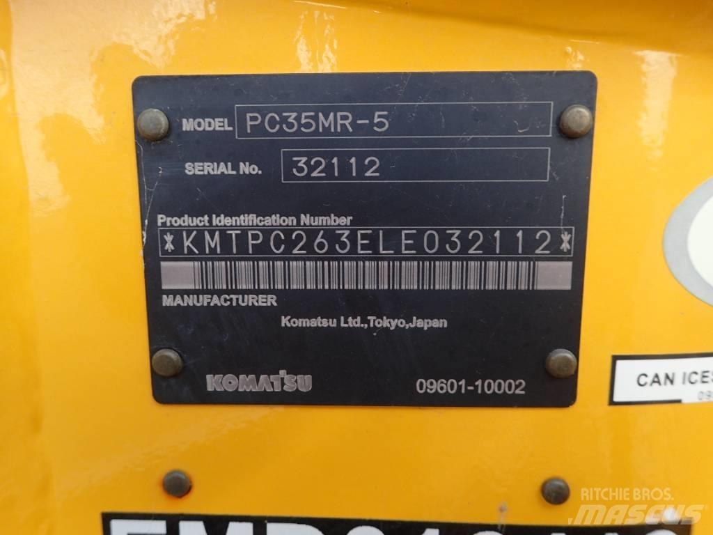 Komatsu PC35MR-5 Mini bageri <7t