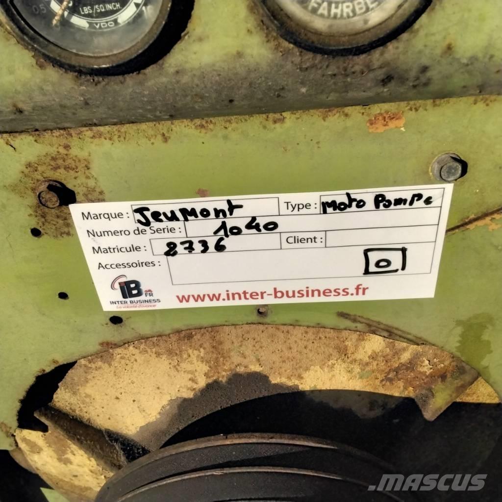  JEUMONT MOTOPOMPE Pumpe i mikseri