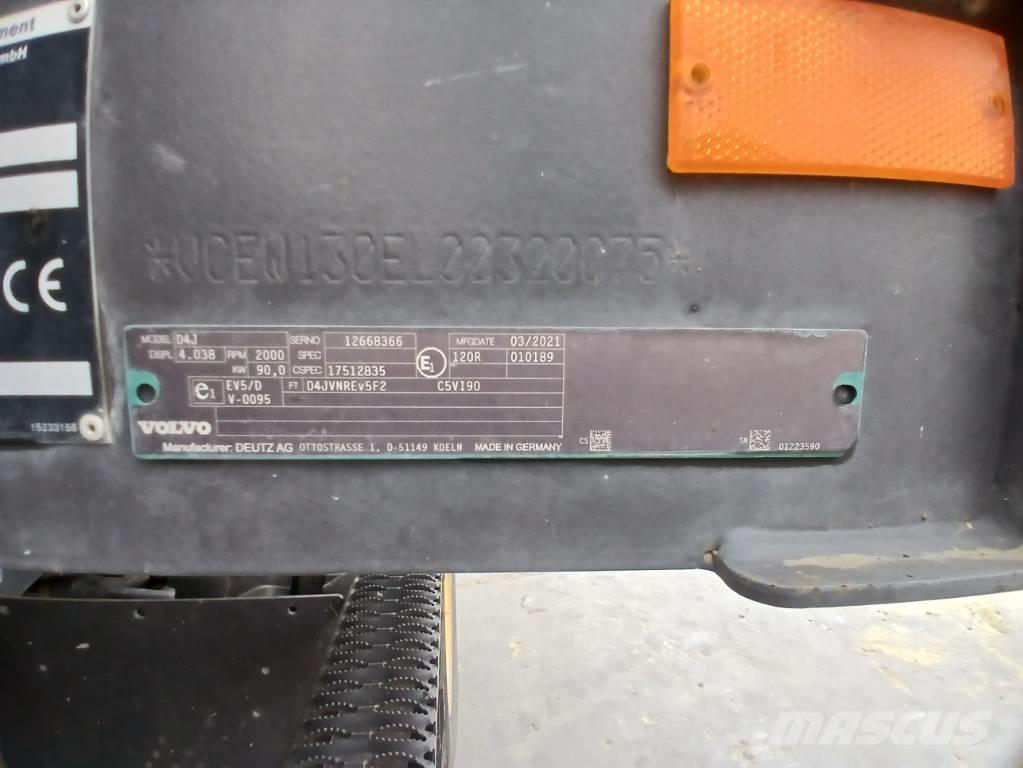 Volvo EWR 130 E Bageri na kotačima