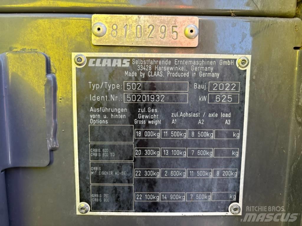CLAAS Jaguar 980 Strojevi za krmu na vlastiti pogon