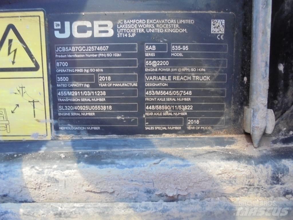 JCB 535-95 Teleskopski viličari