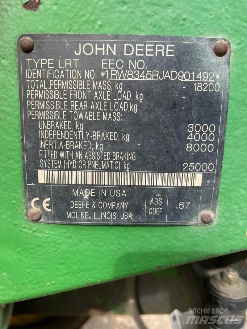 John Deere 8345RT Kranovi sa gusjenicama