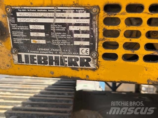 Liebherr R 954C  HD Bageri na kotačima