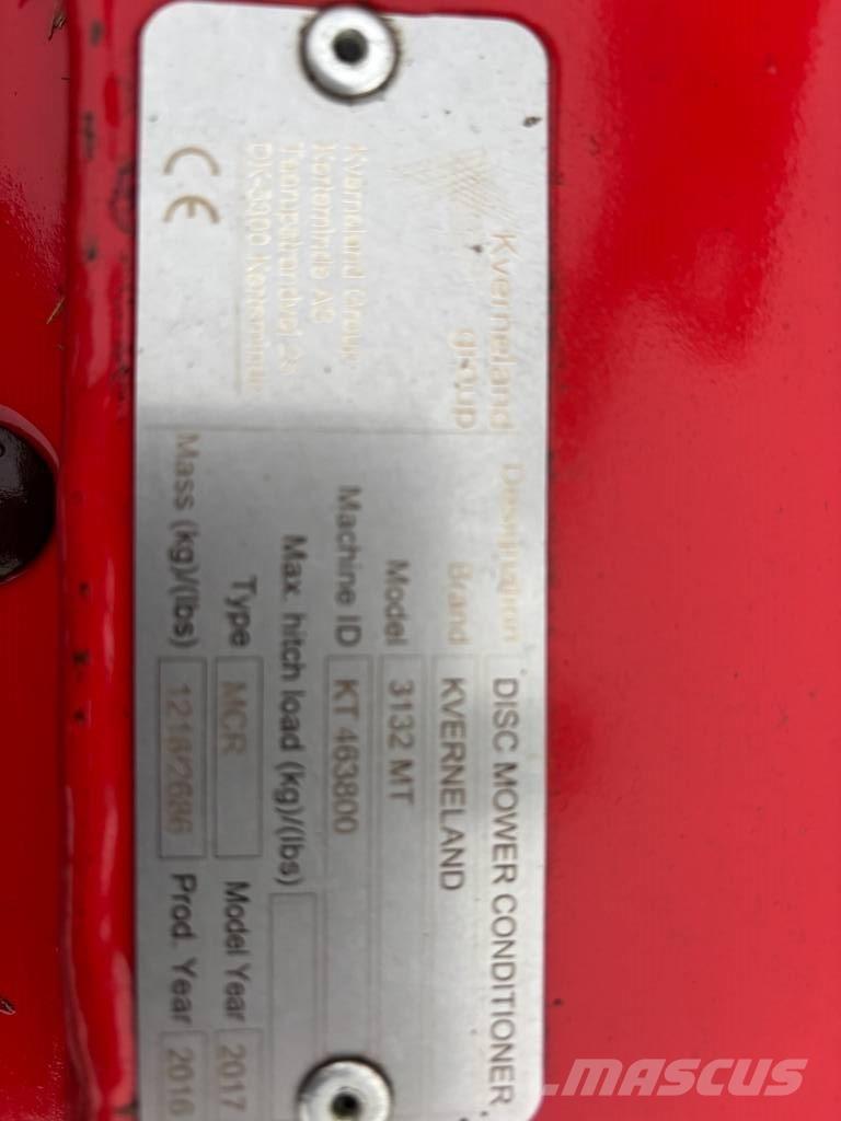 Kverneland 3132 MT Uređaji za kosilice