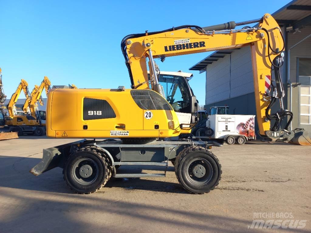 Liebherr A 918 G6.0 Bageri na kotačima