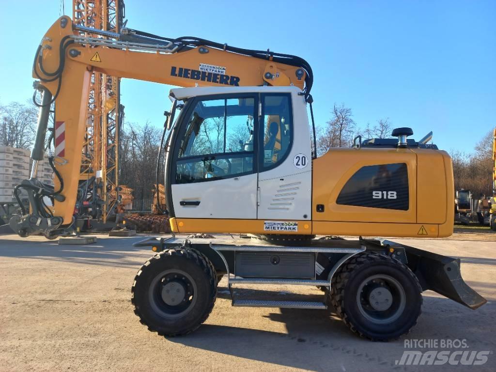 Liebherr A 918 G6.0 Bageri na kotačima