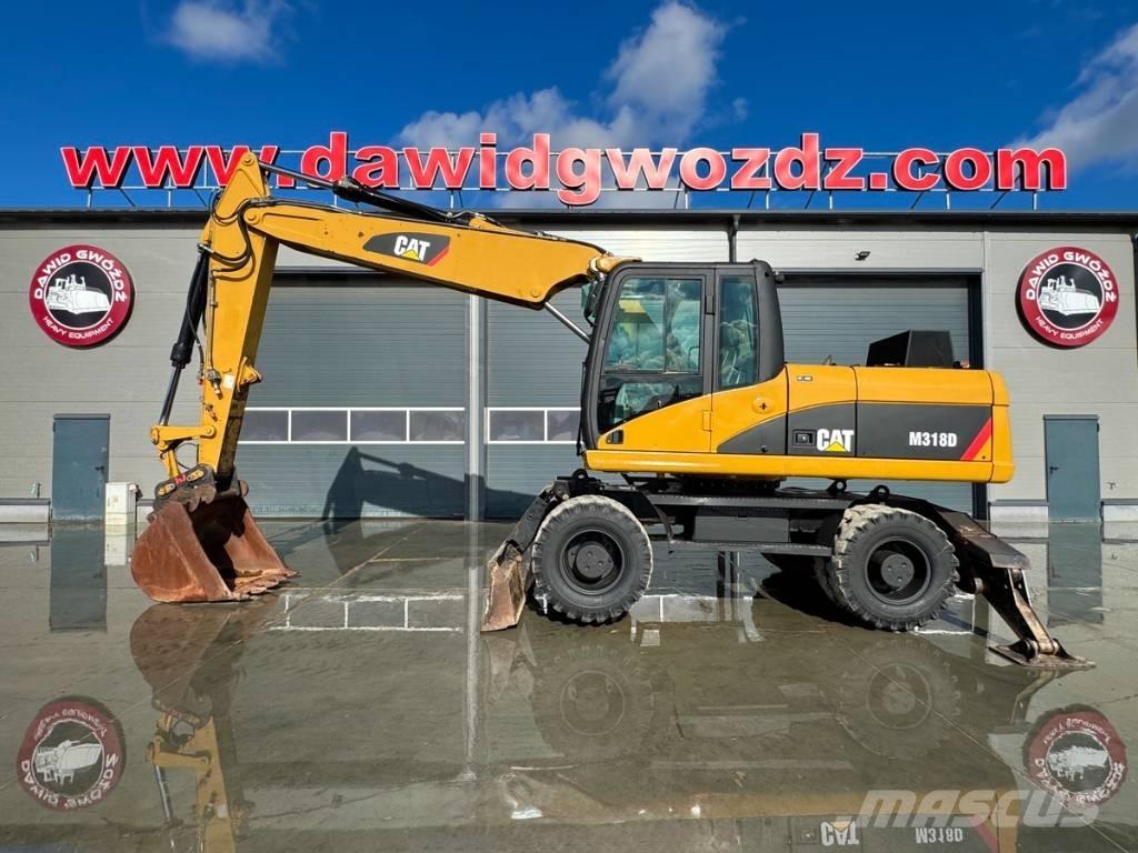 CAT M 318 D Bageri na kotačima