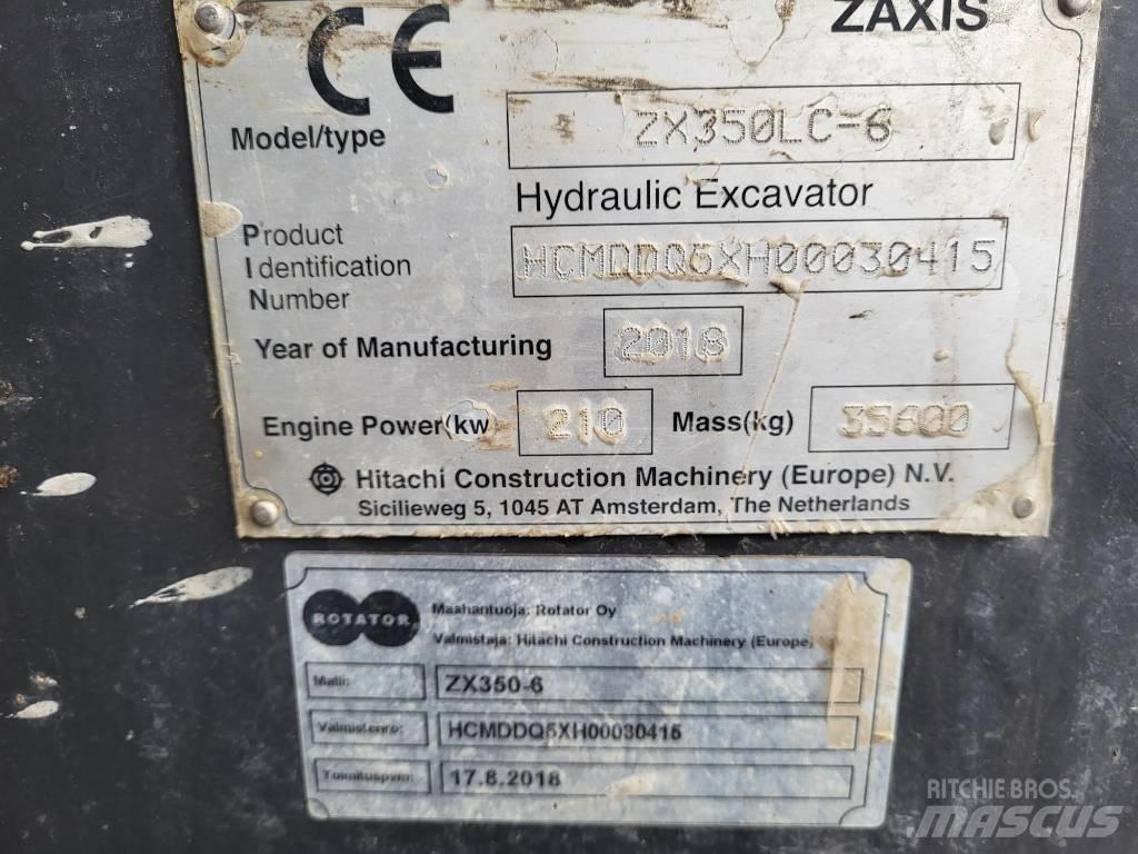 Hitachi ZX 350 LC-6 Bageri gusjeničari