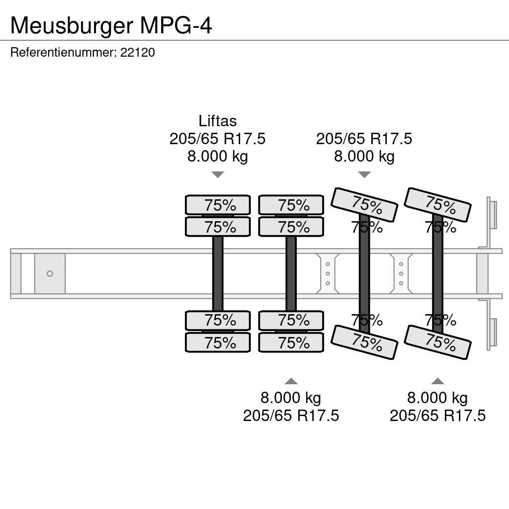 Meusburger MPG-4 Nisko-utovarne poluprikolice