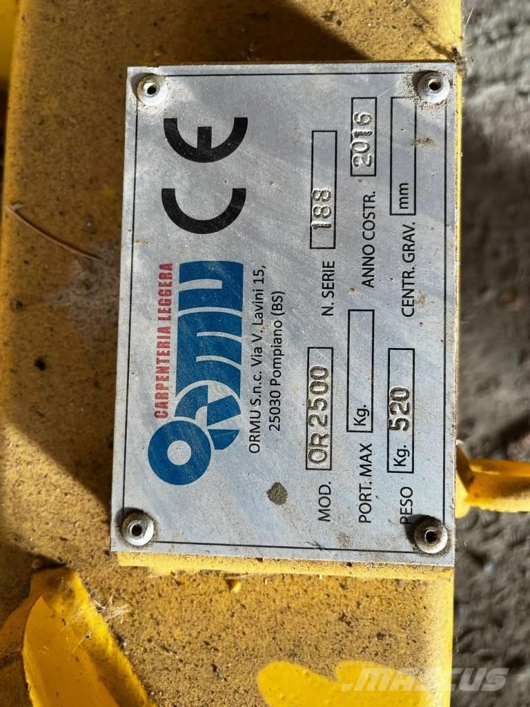  ORMU LAMA NEVE 2500 Sniježne daske i  plugovi