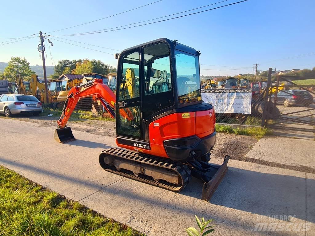 Kubota KX 027-4 Mini bageri <7t