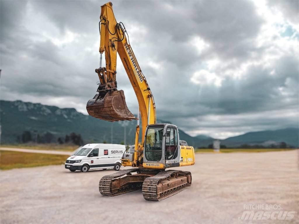 New Holland E 245 B Bageri gusjeničari