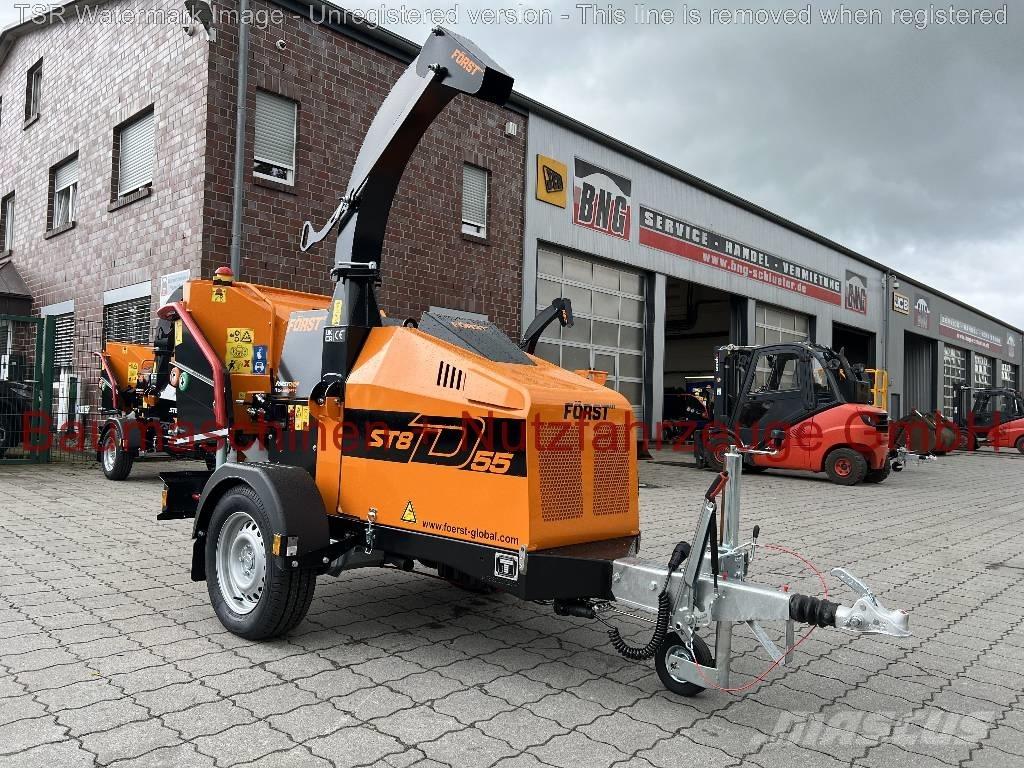  Först ST8D55 -Demo- Drobilice za drvo / čiperi