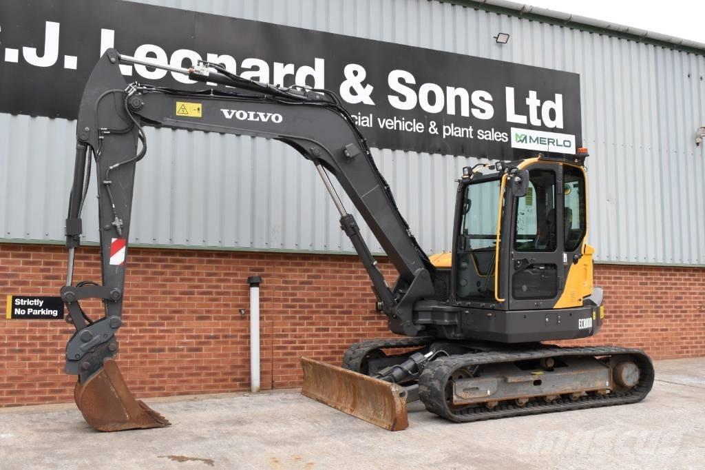 Volvo ECR 88 D Midi bageri 7t – 12t