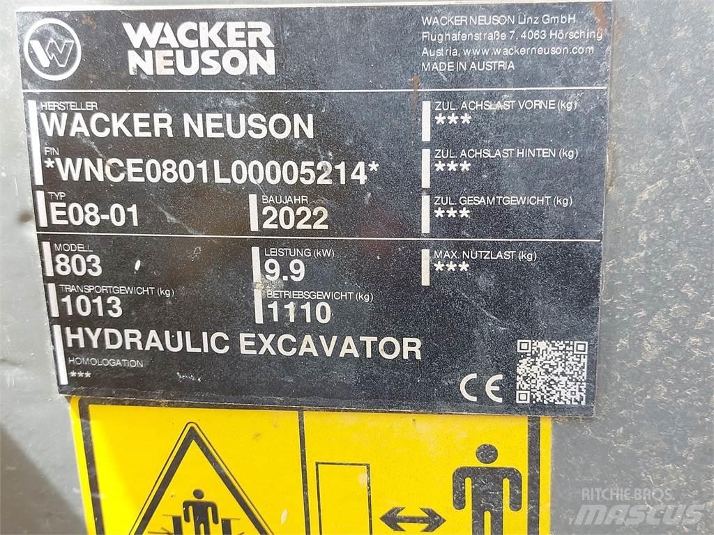 Wacker Neuson 803 Bageri gusjeničari
