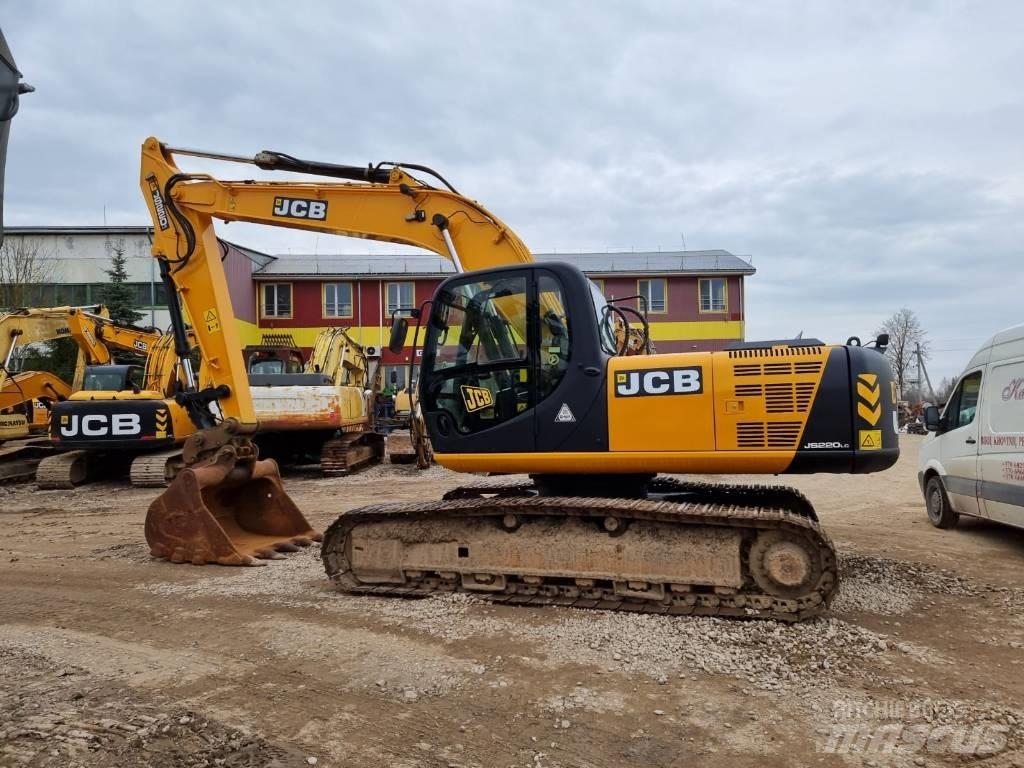 JCB JS 220 LC Bageri gusjeničari