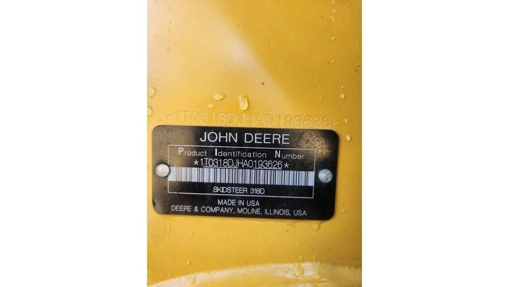John Deere 318 D Skid steer mini utovarivači