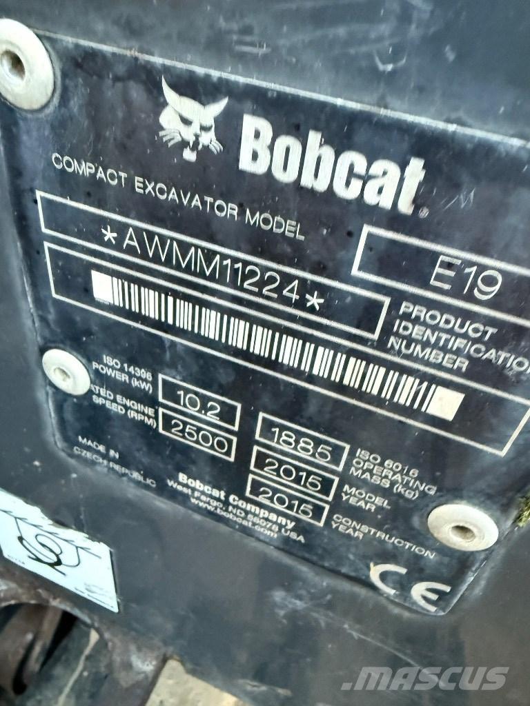 Bobcat E 19 Mini bageri <7t