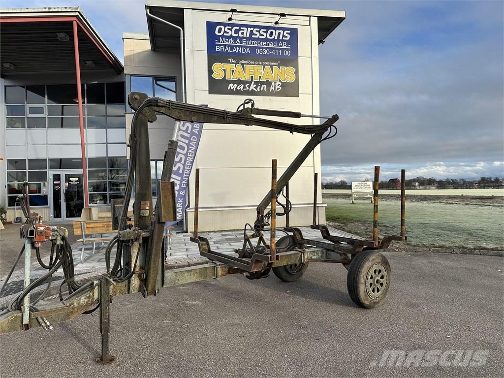  Enkelaxlad Vedkärra Šumarske prikolice