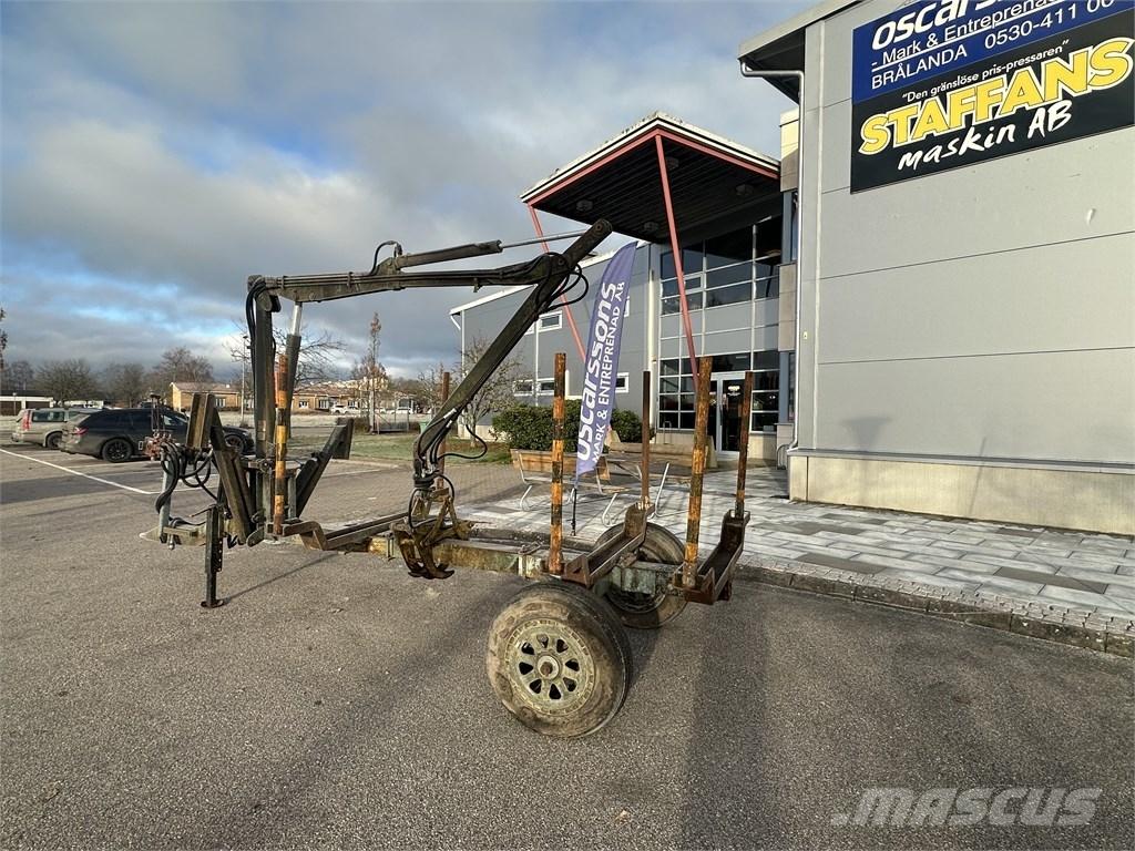  Enkelaxlad Vedkärra Šumarske prikolice