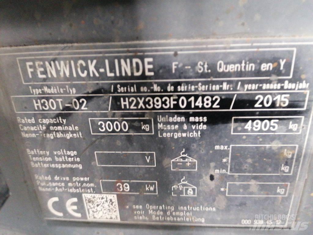 Linde H30T-02 Plinski viličari