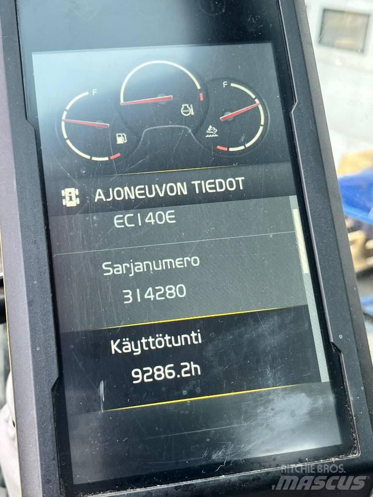 Volvo EC 140 ELM Bageri gusjeničari