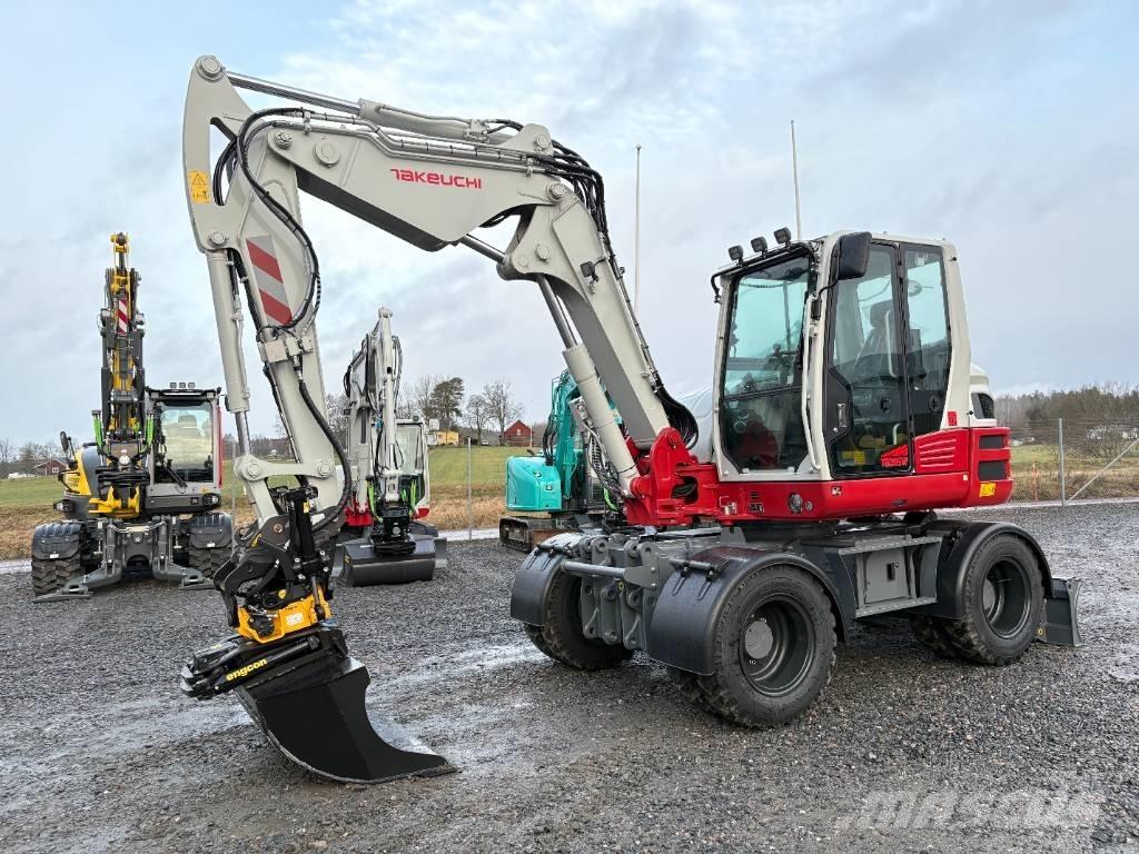 Takeuchi TB395W Bageri na kotačima