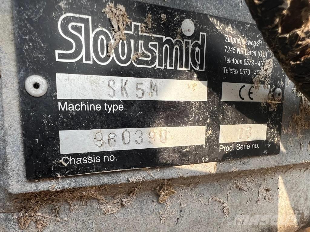 Slootsmid SK 5 M Drugi strojevi za gnojenje i dodatna oprema