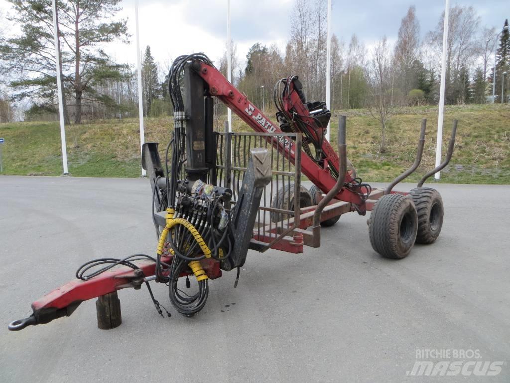 Patu 202T + 8 tn kärry Šumarske prikolice