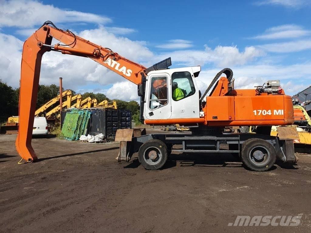 Atlas 1704 M Bageri za manipuliranje materijalom / otpadom