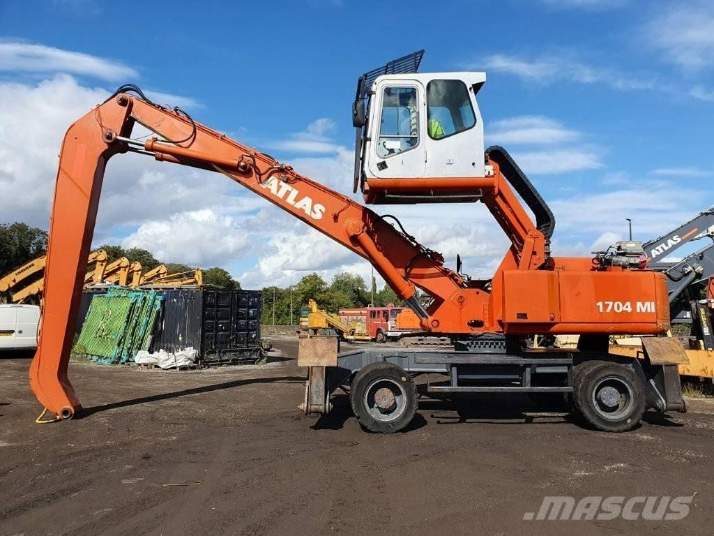 Atlas 1704 M Bageri za manipuliranje materijalom / otpadom
