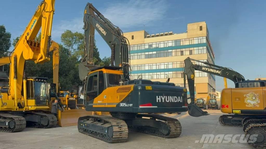 Hyundai R305LC-9T Bageri za manipuliranje materijalom / otpadom