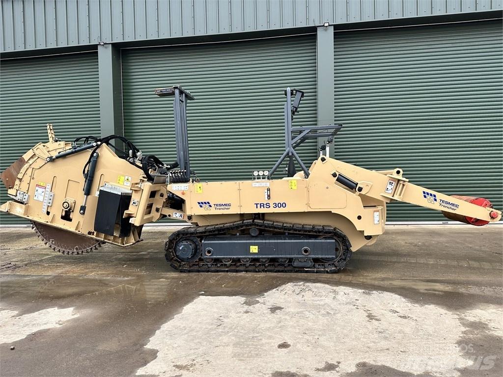Tesmec TRS300/140 Rovokopači freze za kanale Trenčeri