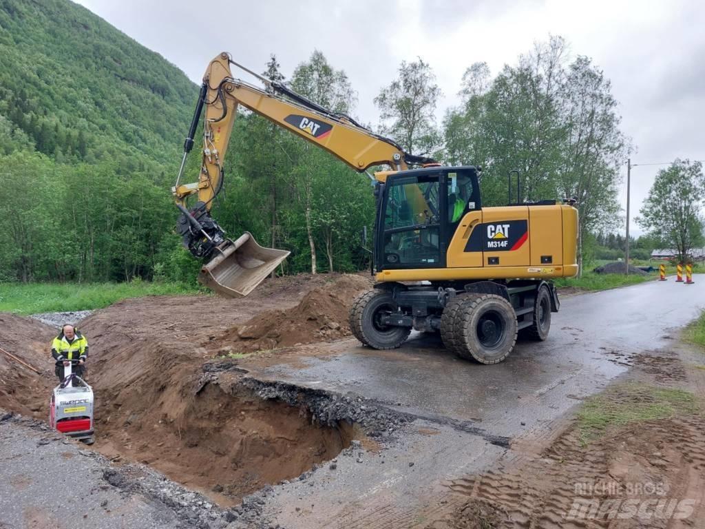CAT M 314 F Bageri na kotačima