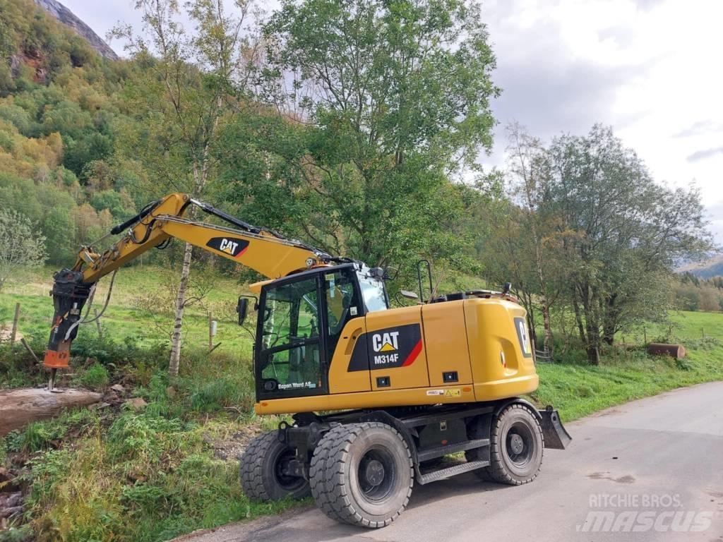 CAT M 314 F Bageri na kotačima