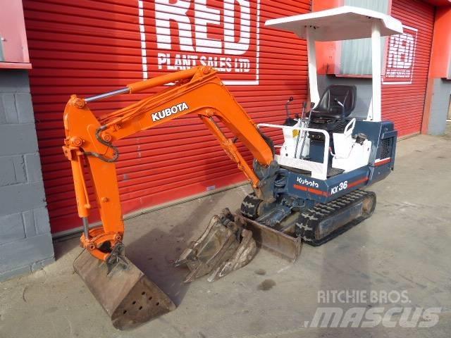 Kubota KX 36 Mini bageri <7t