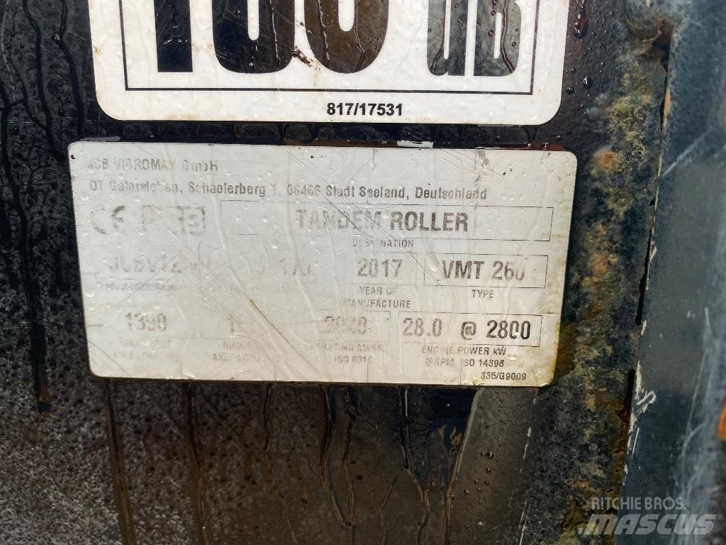 JCB VMT 260-120 Valjci sa dvojnim bubnjem