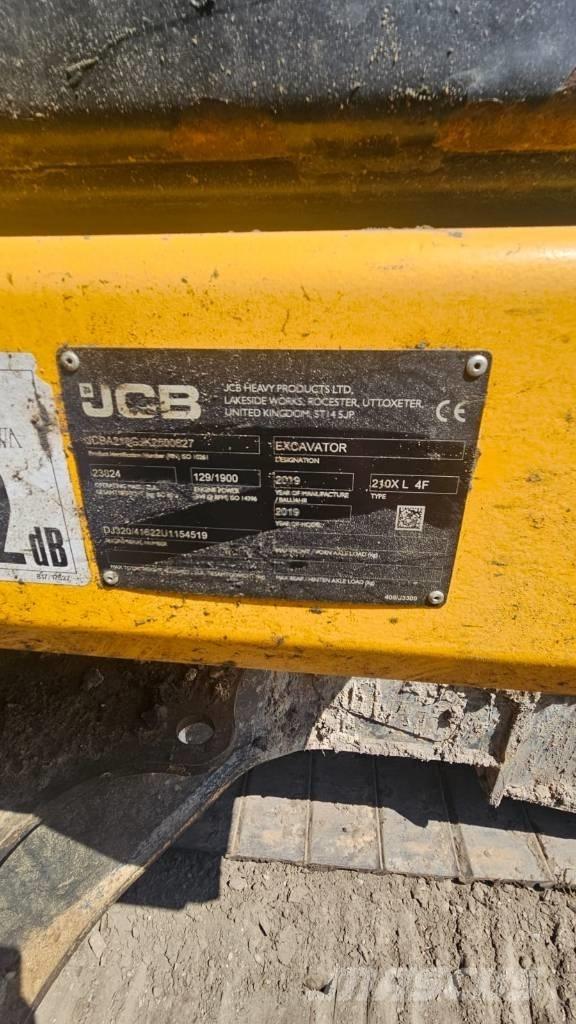 JCB 210 Bageri gusjeničari