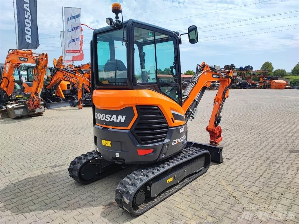 Doosan DX27z Mini bageri <7t