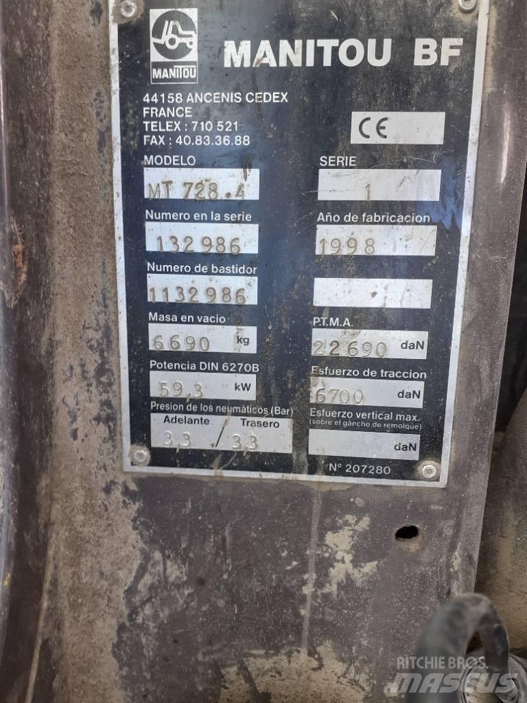 Manitou MT 728-4 Teleskopski viličari