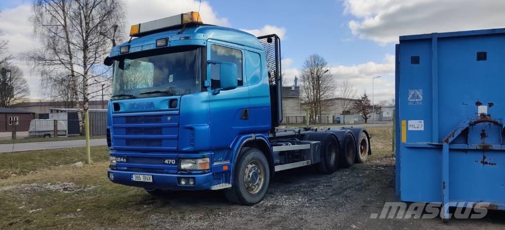 Scania R 124 GB6X4NA Kiper kamioni