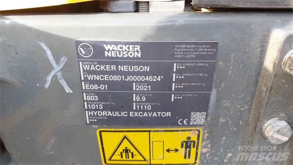 Wacker Neuson 803 Bageri gusjeničari