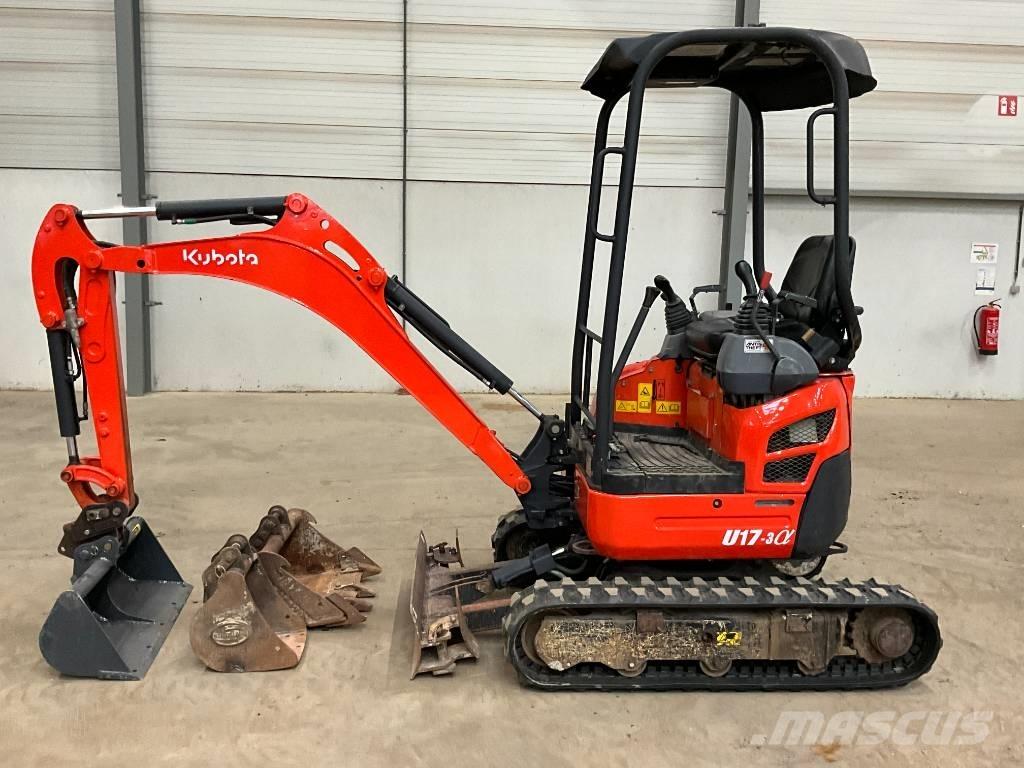 Kubota U 17-3 A Mini bageri <7t