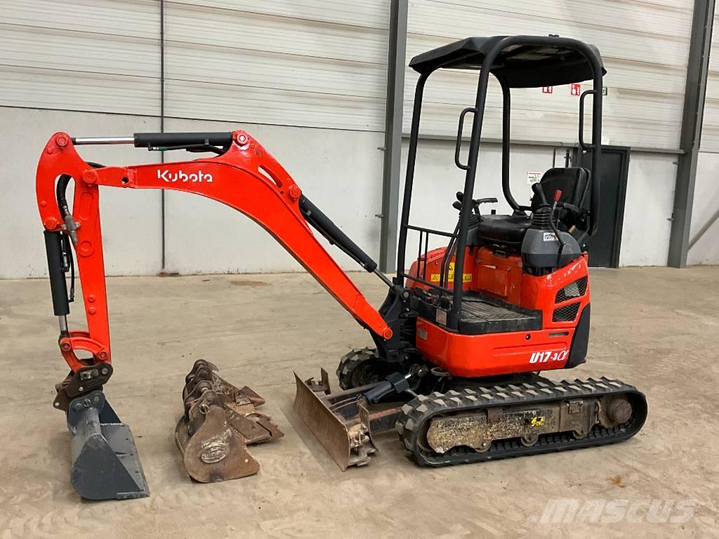 Kubota U 17-3 A Mini bageri <7t