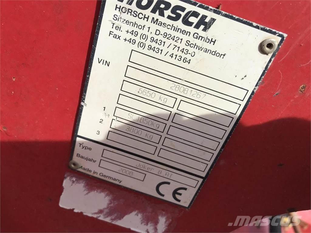 Horsch JOKER 8 RT Tanjurače