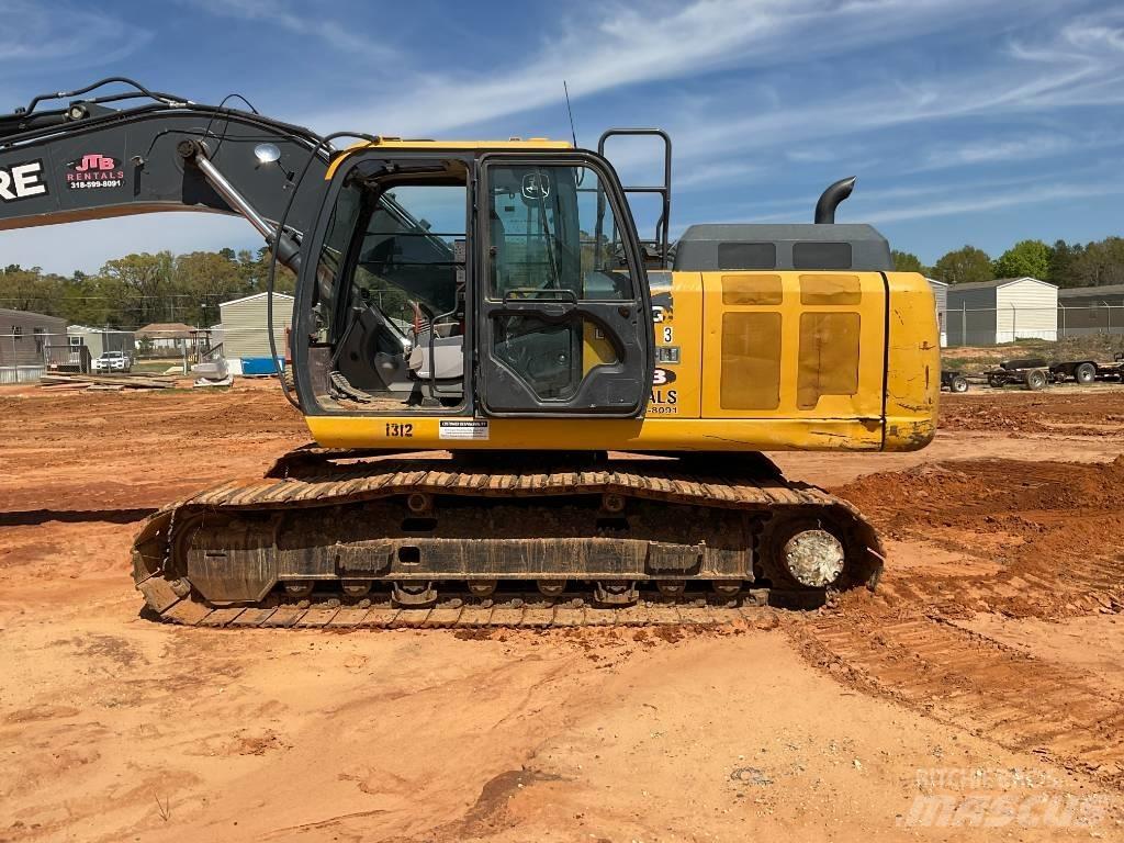 John Deere 210 Bageri gusjeničari