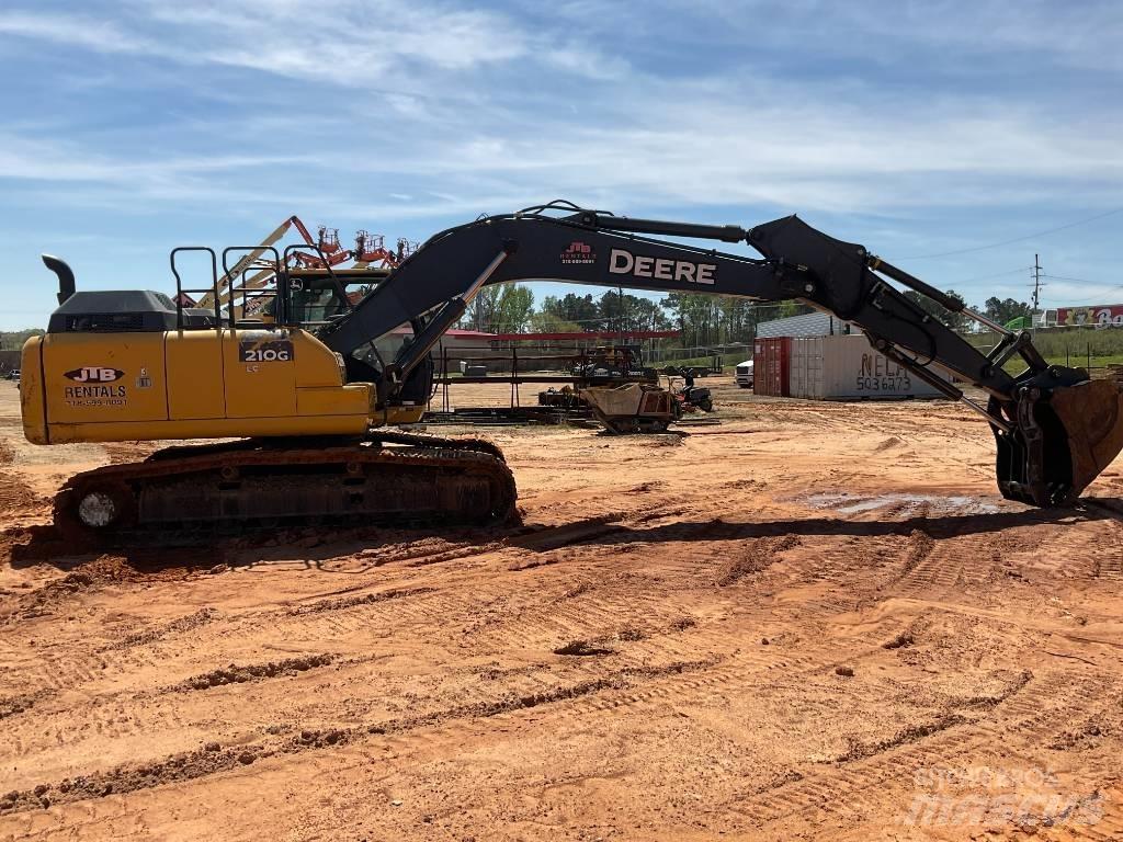 John Deere 210 Bageri gusjeničari