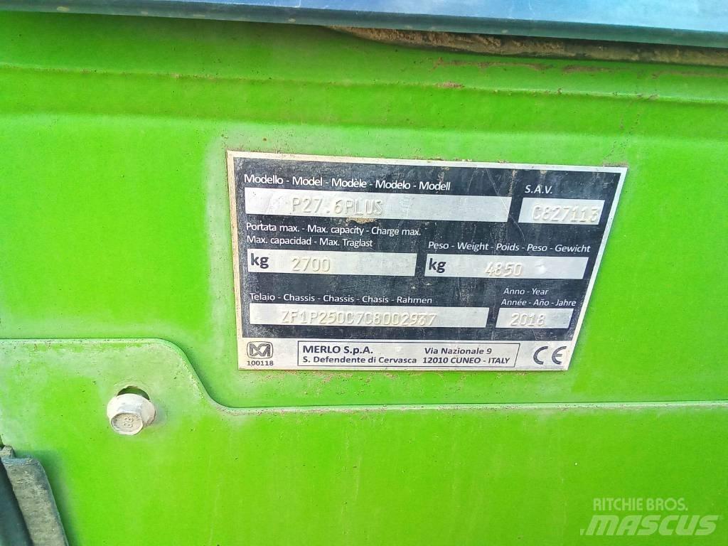 Merlo P 27.6 Plus Teleskopski viličari