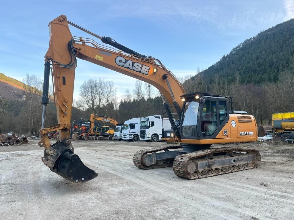 CASE CX 250 D Bageri gusjeničari