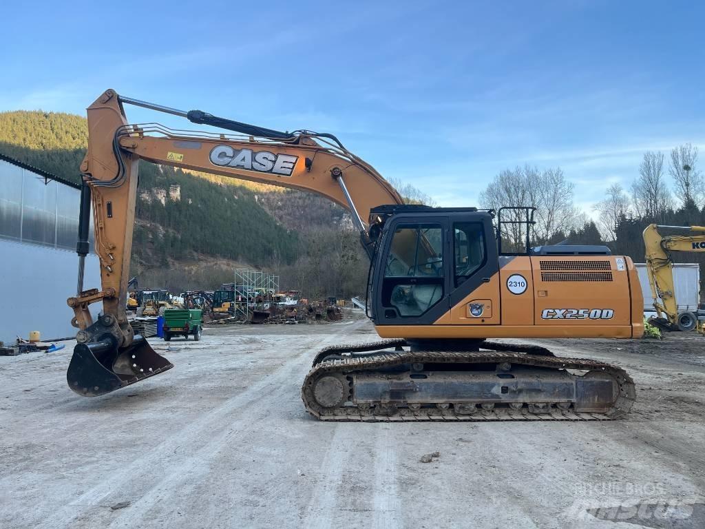 CASE CX 250 D Bageri gusjeničari